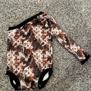 Handmade 2T Long Sleeve Baby Bodysuit